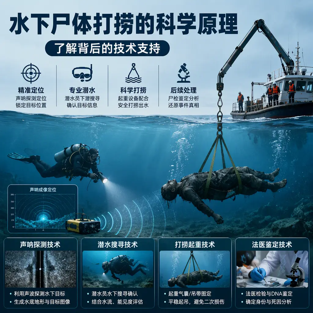 黔东南水下尸体打捞的科学原理，了解背后的技术支持